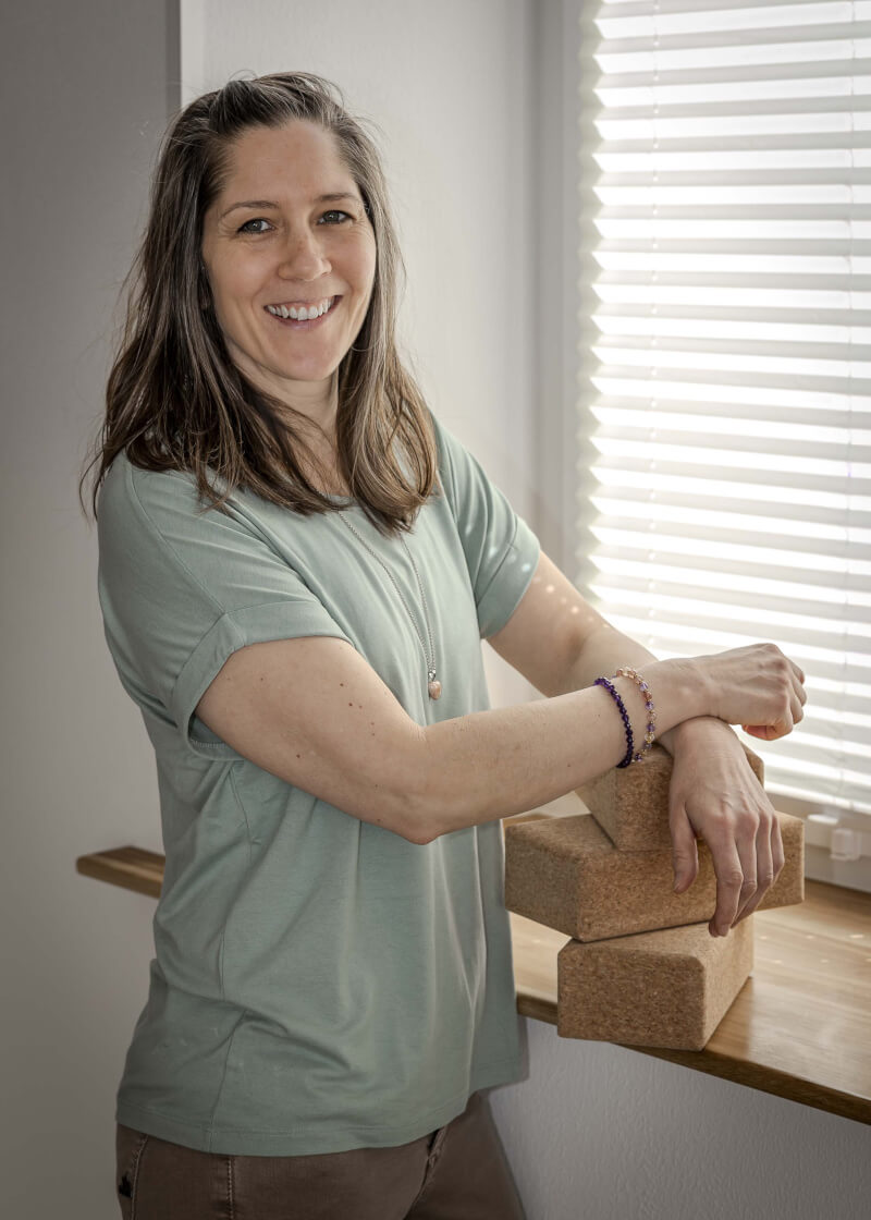 Yogalehrerin Raffaela im Portrait